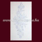   Pre-stamped picture - hand embroidery - hungarian folk motif - rectangular - 30x56 cm