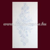   Pre-stamped picture - hand embroidery - hungarian folk motif - rectangular - 30x56 cm
