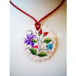 Kalocsai mintás medál