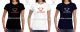Short Sleeve T-Shirt Women - HUNGARY inscription - machine embroidered - Matyo heart - black