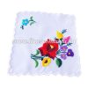 Small tablecloth - hungarian folk - hand embroidery - Kalocsa style - 15x15 cm Small tablecloth - hungarian folk - hand embroidery - Kalocsa style - 15x15 cm