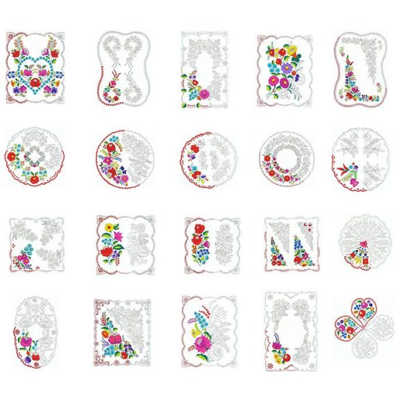 Csodálatos kalocsai - hagyományőrző színező könyv 