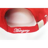 Baseball cap - hungarian embroidery - Kalocsa style - red