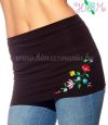 Waist Warmer - Kalocsa folk embroidery - black Waist Warmer - Kalocsa folk embroidery - black