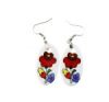 Earring - hungarian folk motif - Kalocsa style - white Earring - hungarian folk motif - Kalocsa style - white