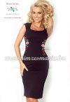 Cocktail dress - handmade embroidery - hungarian Kalocsa motif Cocktail dress - handmade embroidery - hungarian Kalocsa motif