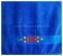 Towels - hungarian folk embroidery - Matyo style - royal blue