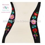 Sleeveless women dresses - hungarian folk hand embroidery - Kalocsa style - beige