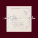   Pre-stamped placemat - hand embroidery - Kalocsa pattern - rectangular - 16x16 cm