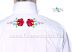 Kalocsai mintás elején-hátulján hímzett férfi ing - Hímzésmánia - fehér