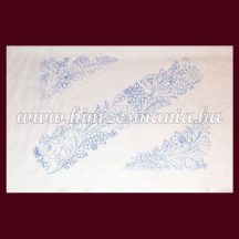   Pre-stamped pillow sham - hungarian folk embroidery - Kalocsa pattern - 40x60 cm