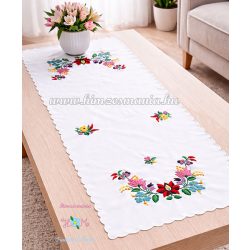 KALOCSAI FUTÓ - KÉZI HÍMZÉS - 35 cm x 85 cm