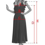 ELEGÁNS NŐI RUHA MATYÓ MINTÁVAL - GÉPI HÍMZÉS - SÖTÉTKÉK