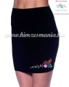 Skirt - hungarian folk - machnine embroidery - Kalocsai motif - black Skirt - hungarian folk - machnine embroidery - Kalocsai motif - black