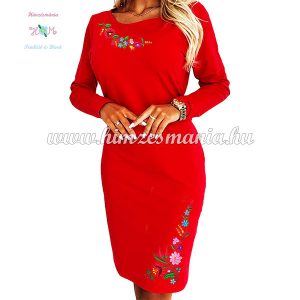 WOMEN'S CLOTHING - FOLK Y - KALOCSA STYLE - RED