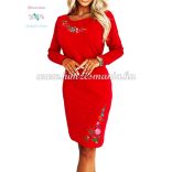 WOMEN'S CLOTHING - FOLK Y - KALOCSA STYLE - RED