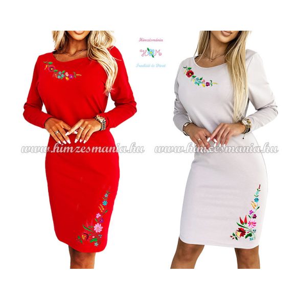WOMEN'S CLOTHING - FOLK Y - KALOCSA STYLE - RED