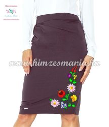 Skirt - hungarian color folk embroidery - Kalocsa style