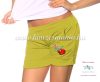 Short - hungarian folk machine embroidery - Kalocsa style - olive Short - hungarian folk machine embroidery - Kalocsa style - olive
