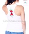 Tank top - machine embroidery - hungarian Kalocsa design - white - Embroidery Mania Tank top - machine embroidery - hungarian Kalocsa design - white - Embroidery Mania