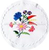 Small tablecloth - hungarian folk - hand embroidery - Kalocsa pattern - 15x15 cm Small tablecloth - hungarian folk - hand embroidery - Kalocsa pattern - 15x15 cm