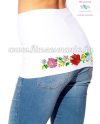 Waist Warmer - folk embroidery - white Waist Warmer - folk embroidery - white