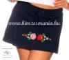 Kalocsai szoknya-short - kék - Hímzésmánia Kalocsai szoknya-short - kék - Hímzésmánia