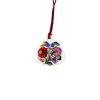 Pendant teardrop - hungarian folk motif - Kalocsa style - white Pendant teardrop - hungarian folk motif - Kalocsa style - white