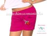 Short - hungarian folk machine embroidery - Kalocsa style - fuchsia Short - hungarian folk machine embroidery - Kalocsa style - fuchsia