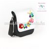 Bag - folk embroidery - hungarian flowers - Kalocsa style - black Bag - folk embroidery - hungarian flowers - Kalocsa style - black