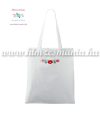 Cotton bag - hungarian folk patterns - machine embroidery - white Cotton bag - hungarian folk patterns - machine embroidery - white