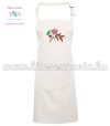 Kötény - kalocsai paprika motívummal- gépi hímzés - fehér Kötény - kalocsai paprika motívummal- gépi hímzés - fehér