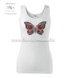 Top - hungarian butterfly - Kalocsa style - white Top - hungarian butterfly - Kalocsa style - white
