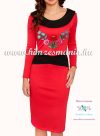Women dress - folk hand embroidery - Kalocsa style - red Women dress - folk hand embroidery - Kalocsa style - red