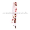 Neck strap - folk hand embroidery - hungarian printed embroidery pattern - white Neck strap - folk hand embroidery - hungarian printed embroidery pattern - white